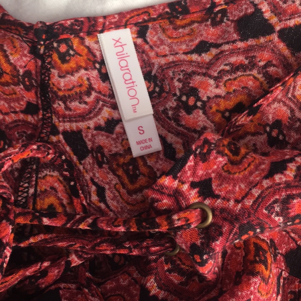 NWOT Cold shoulder boho dress - Picture 7 of 8